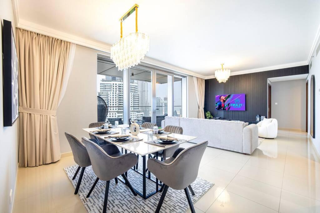 Magnificent Brand New Lux 3Br Burj & Fountain View Apartment Dubai Exterior photo